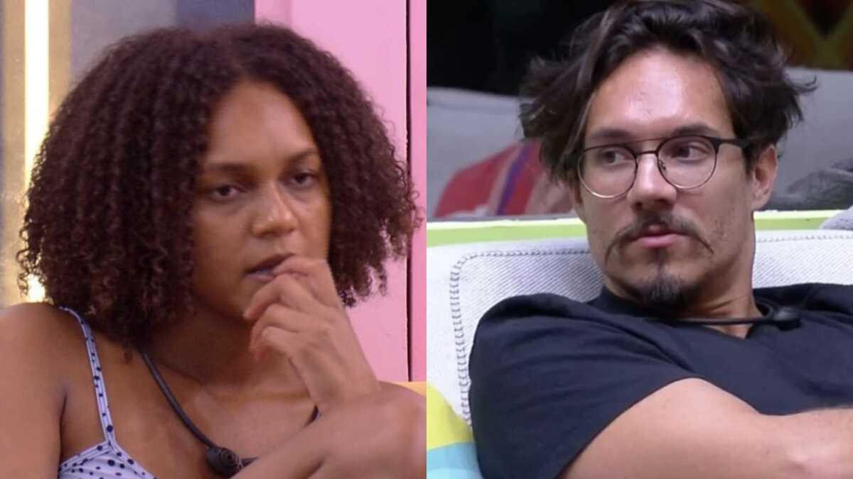 BBB22: Jessilane e Eliezer confessam dívidas fora do programa (Foto: Reprodução/Montagem)