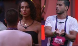 Arthur Aguiar rebateu a crítica feita por Linn da Quebrada no jogo da discórdia do BBB22 (Foto: Reprodução / Globoplay)