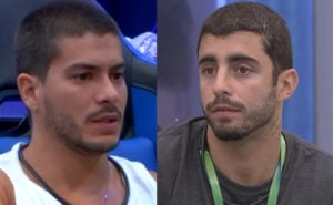 Torcida de Arthur Aguiar fica contra Pedro Scooby no BBB22 (Foto: Reprodução / Globoplay)