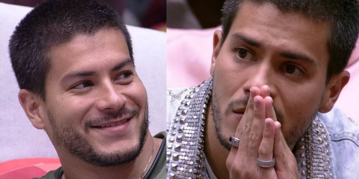 Arthur Aguiar no BBB22: ele é o favorito a ganhar o prêmio de R$ 1,5 milhão (Foto: Reprodução / Globoplay)