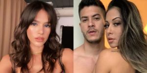 Bruna Marquezine foi ameaçada por Maíra Cardi, esposa de Arthur Aguiar (Foto: Reprodução)