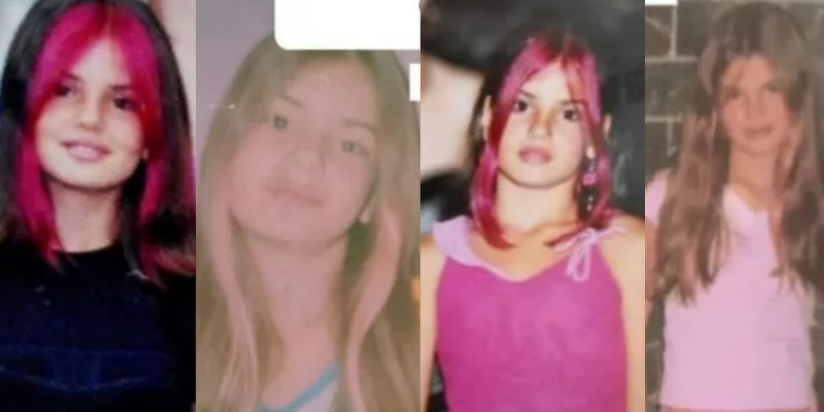 Camila Queiroz compartilha cliques de cabelo rosa (Foto: Reprodução)
