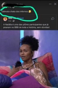  BBB22: Xuxa Meneghel saiu em defesa de Natália após sister sofrer ataques (Foto: Reprodução / Twitter)