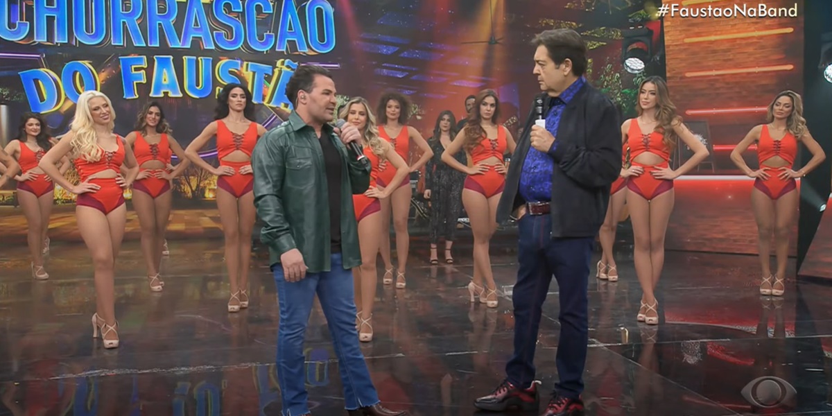 Eduardo Costa, Faustão