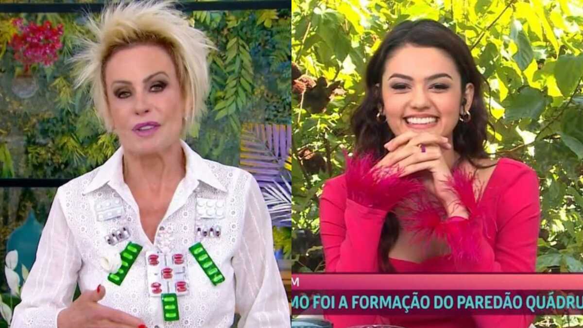 BBB22: Eslovênia participou do Mais Você, com Ana Maria Braga (Foto: Reprodução/Montagem)