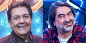 Faustão e Zeca Camargo (Foto: Reprodução)