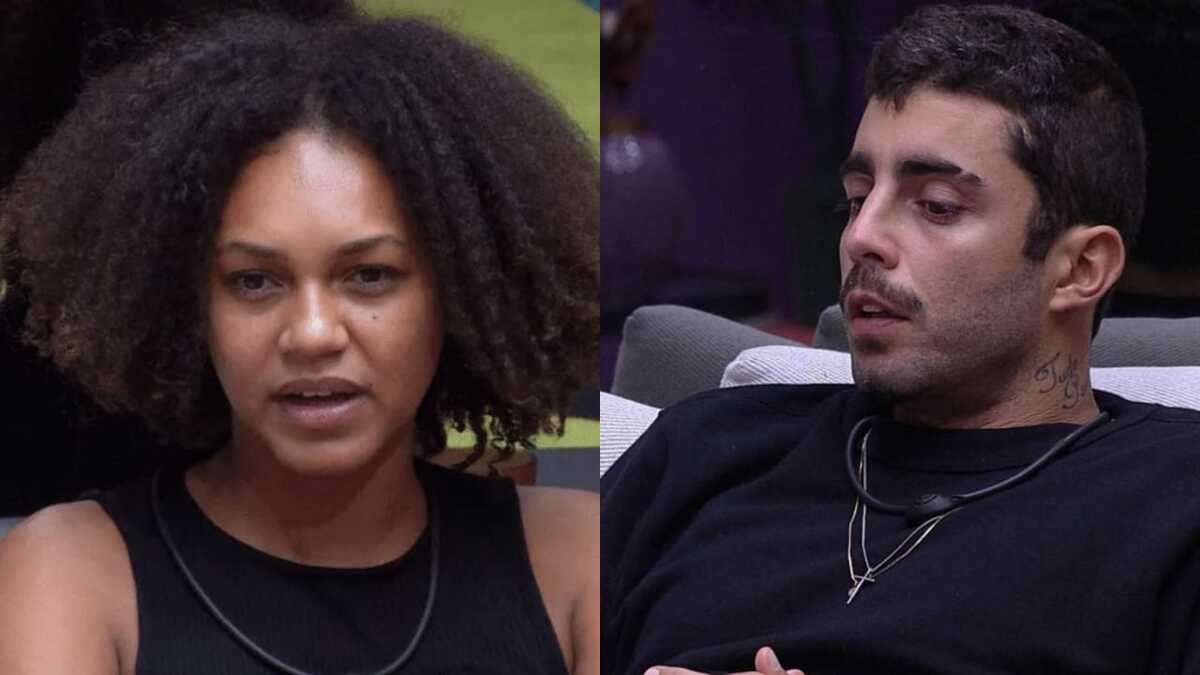 BBB22: Pedro Scooby e Jessilane reclamam de Gustavo (Foto: Reprodução)