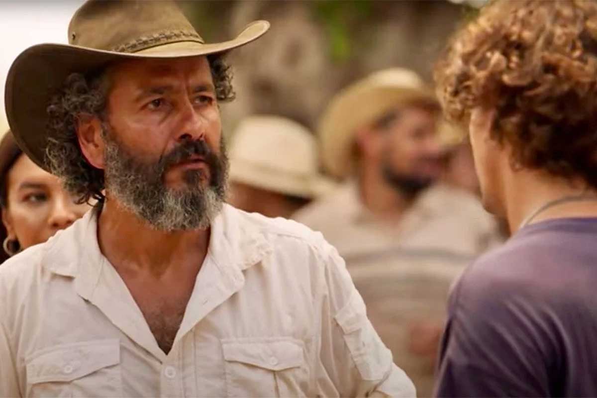 José Leôncio em cena da novela Pantanal