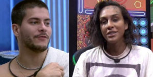 Lina está abalada com a volta de Arthur para o BBB22 (Foto: Reprodução / Globoplay)