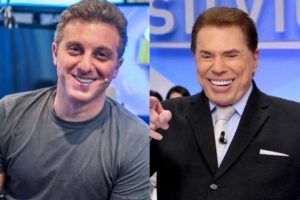 Luciano Huck e Silvio Santos - Reprodução