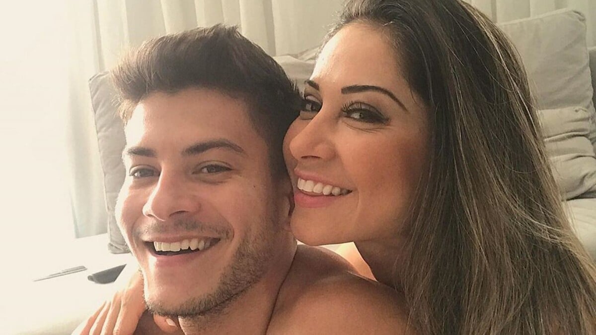 Maíra Cardi e Arthur Aguiar (Foto: Reprodução)