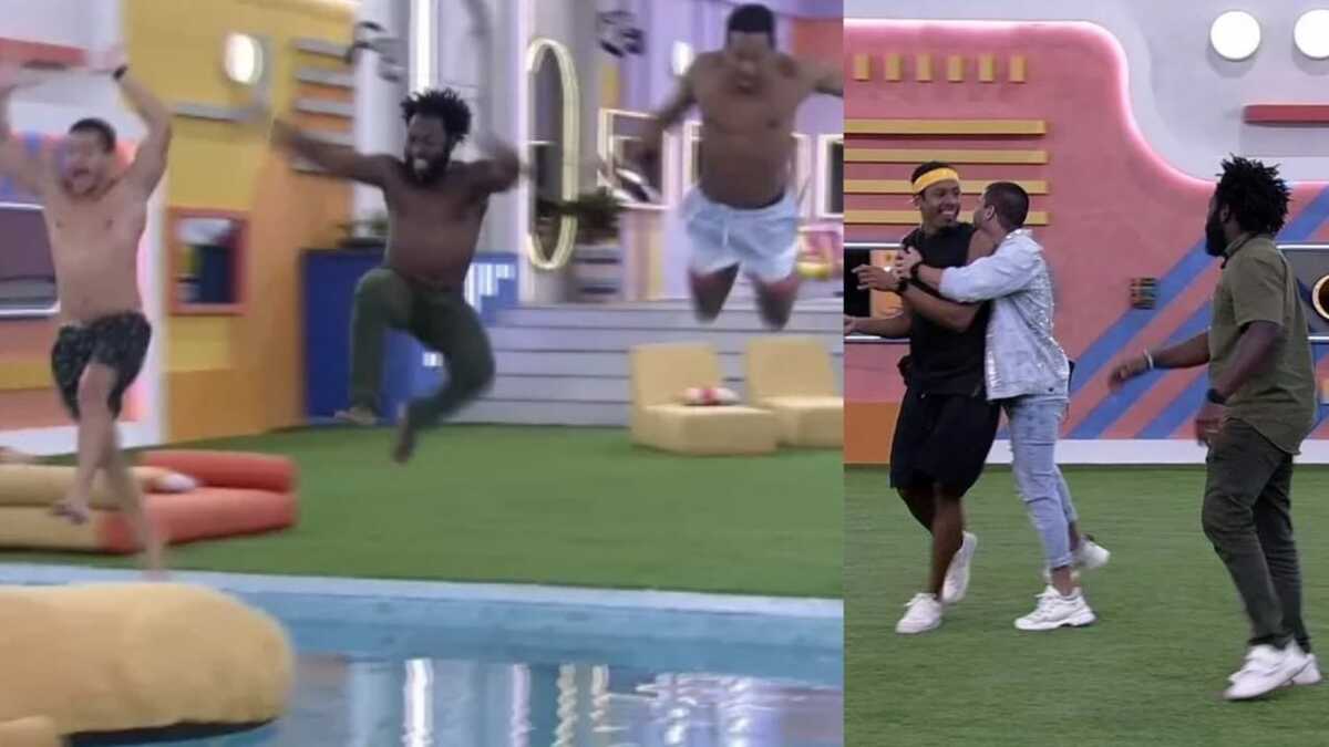 BBB22: Arthur Aguiar, Douglas Silva e Paulo André são os finalistas do reality (Foto: Reprodução/Montagem)