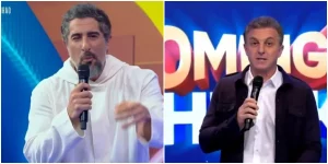 Marcos Mion e Luciano Huck - Reprodução