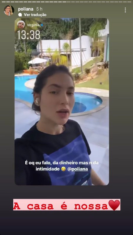 Poliana Rocha respondeu a postagem de Virgínia Fonseca (Foto: Reprodução)