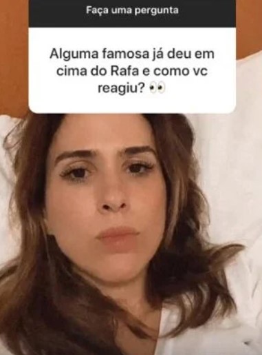 Tatá Werneck expôs atriz que deu em cima de Rafael Vitti (Foto: Reprodução/ Instagram)