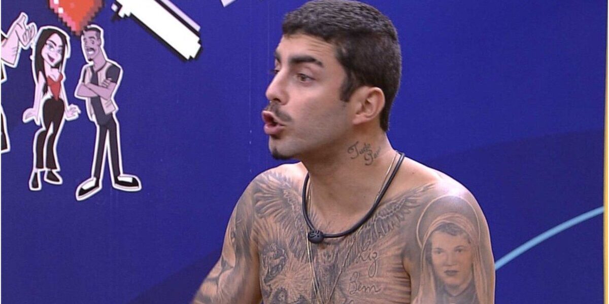 BBB22: Pedro Scooby se revolta com ataques ao filho, Dom (Foto: Reprodução)