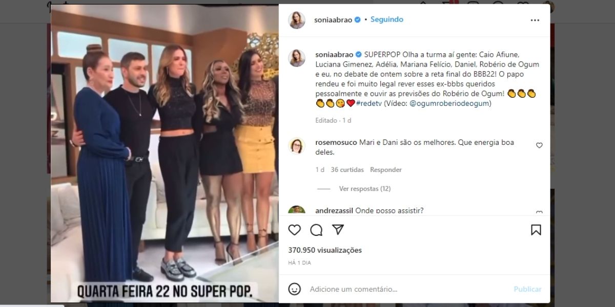 "O negócio está pegando fogo", Sonia Abrão expõe verdade sobre ida à programa da Globo: "De jeito nenhum"