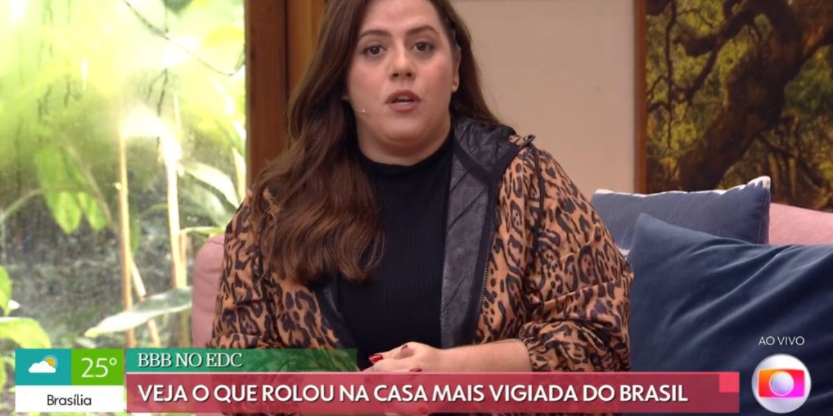 Tati Machado expõe quadro de saúde de Rodrigo Mussi no É de Casa - Foto: Reprodução