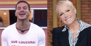 Arthur Aguiar do BBB22 participou do programa de Xuxa Meneghel quando ainda era um baixinho (Foto: Reprodução / Globoplay / Instagram)