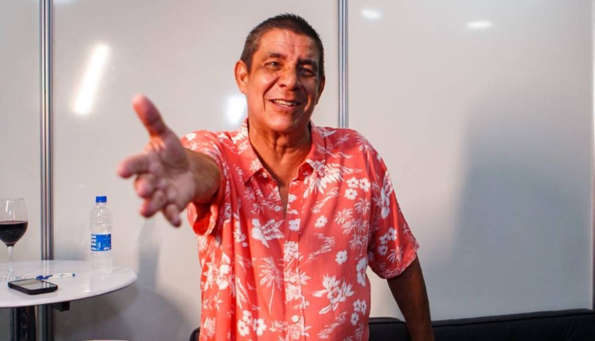 Zeca Pagodinho para a Folha de S. Paulo