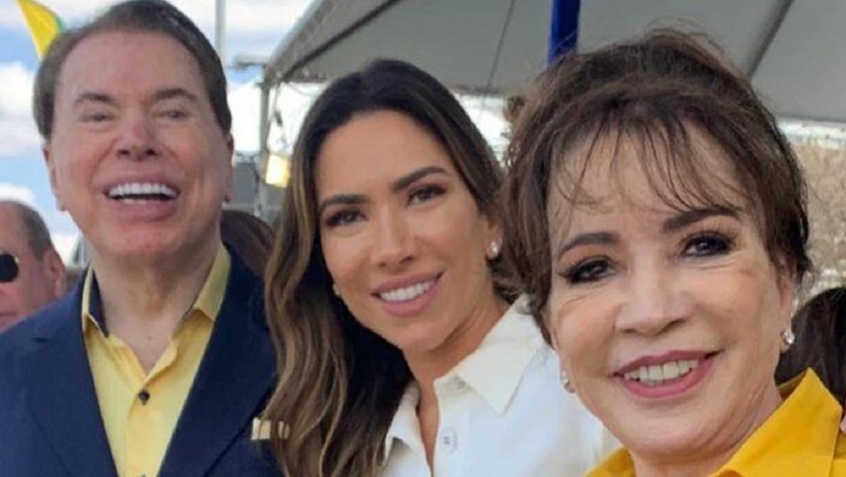 Silvio Santos, Patricia Abravanel e iris Abravanel