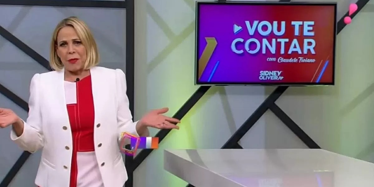 Claudete Troiano apresenta o Vou Te Contar, na RedeTV! (Foto: Reprodução)