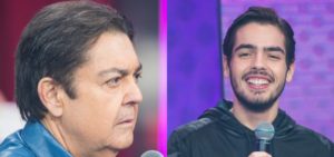 Faustão e João Guilherme- Foto: Montagem/TV Foco