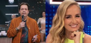 Faustão receberá Angélica na Band nesta segunda-feira- Foto: Montagem/TV Foco