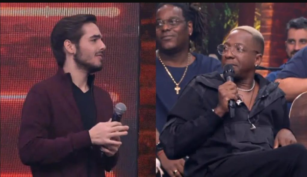 João Guilherme e Mumuzinho no Faustão na Band