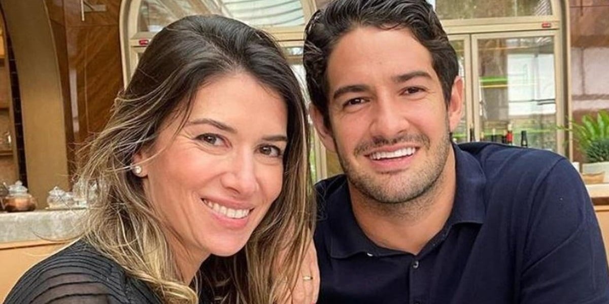 Alexandre Pato ao lado de Rebeca Abravanel (Foto: Divulgação)