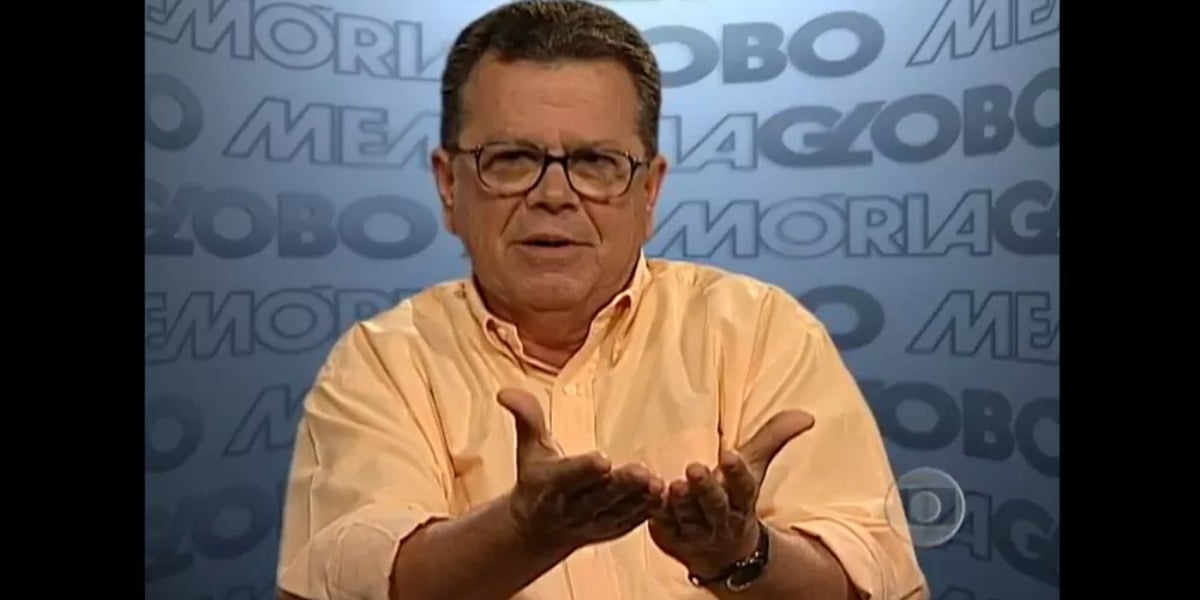 Alberico de Souza Cruz foi diretor de Jornalismo na emissora (Foto: Memória Globo)