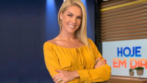 Ana Hickmann está no Hoje Em Dia desde a estreia do matinal, em 2005- Foto: Divulgação/Record