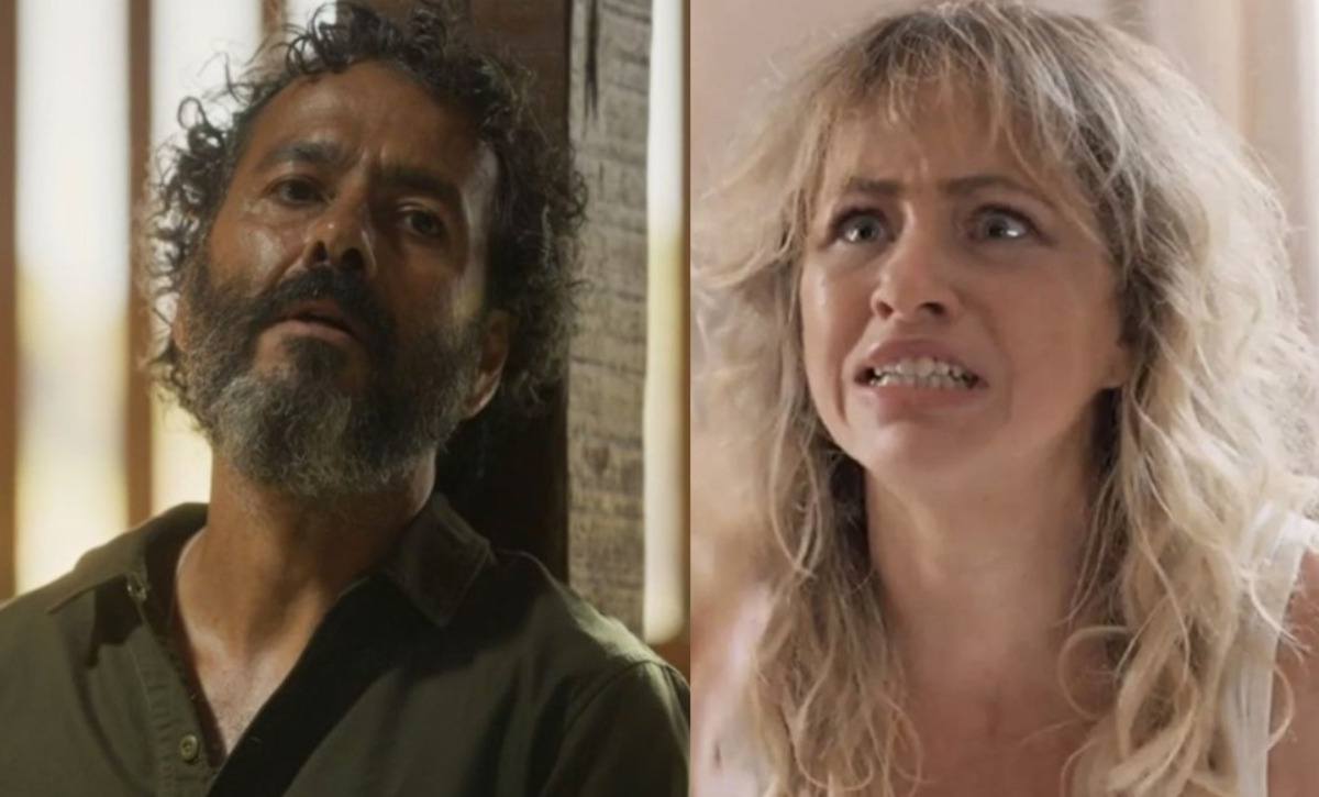 Madeleine (Karine Teles) terá um final trágico em "Pantanal", quando decidir ir lutar pelo amor de Zé Leôncio (Marcos Palmeira) (Foto: Reprodução / Globo)