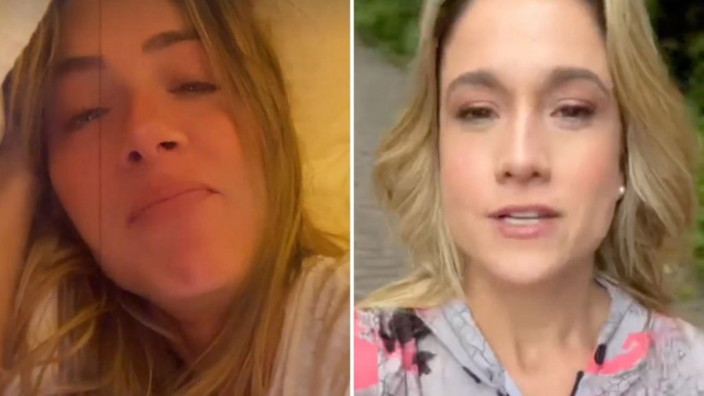 Giovanna Ewbank reclamou de Fernanda Gentil nos stories do Instagram- Foto: Montagem/TV Foco 