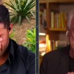 Hulk chorando no Conversa com Bial (Foto: Reprodução)