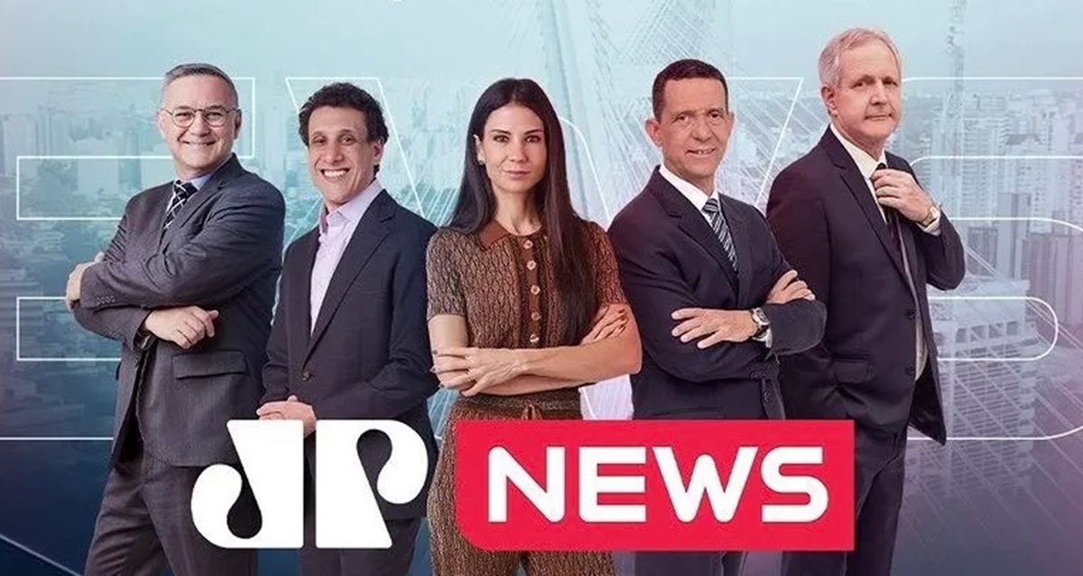 Os âncoras da Joven Pan News 