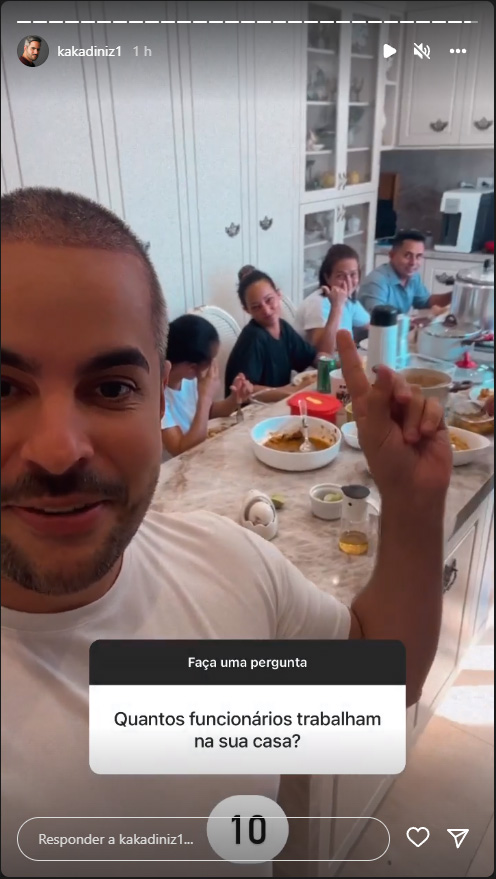 Marido de Simone expôs rotina em casa (Foto: Reprodução/ Instagram)