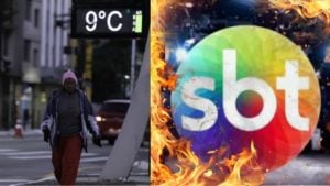 Com frio, SBT esquenta audiência aproveitando telespectadores em casa (Montagem)