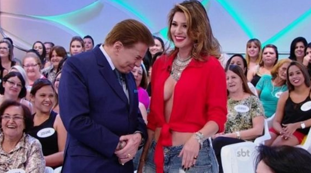 Silvio Santos e Lívia Andrade fizeram por anos uma dupla de sucesso no SBT 