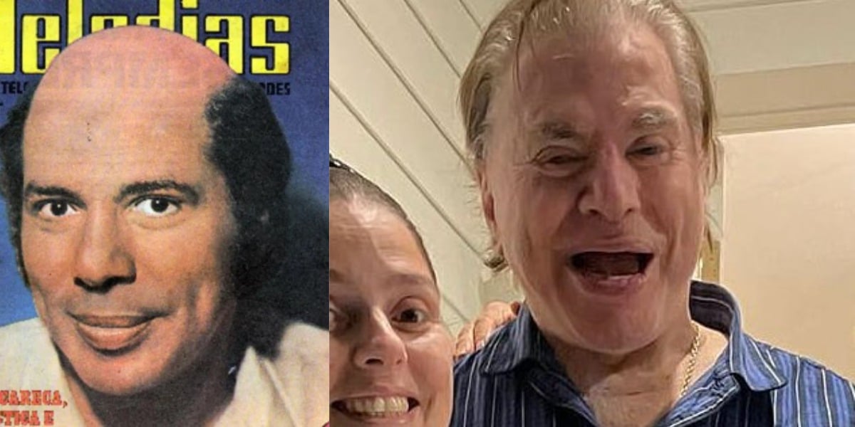 Silvio Santos careca e sem dentes (Foto: Reprodução/Instagram)