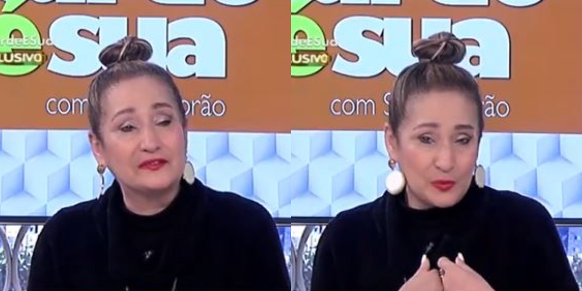 Sonia Abrão se emocionou no "A Tarde é Sua" (Foto: Reprodução/RedeTV!)