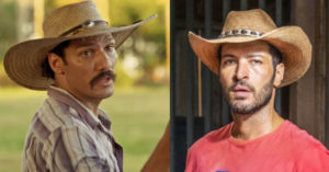 Tibério e Levi em "Pantanal" (Foto: Reprodução / Globo)