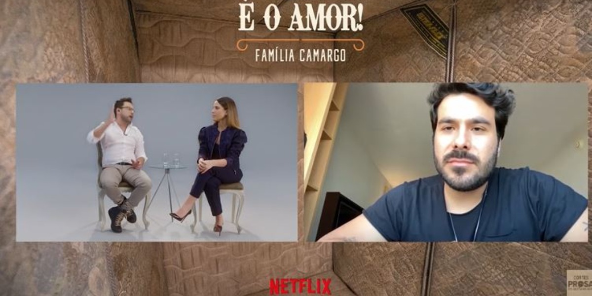 Zezé e Wanessa Camargo no canal "Prosa do Sertanejeiro" (Foto: Reprodução/YouTube)