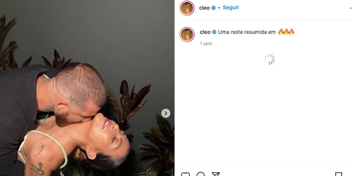 Publicação de Cleo Pires (Foto: Reprodução/ Instagram)