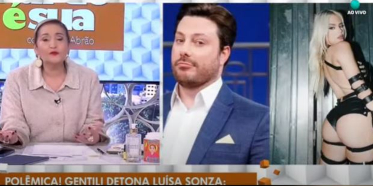 Sonia Abrão detonou Danilo Gentili por comentários sobre Luísa Sonza (Foto: Reprodução/RedeTV!)