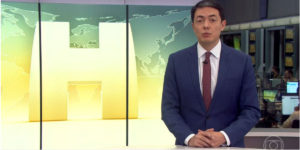 Alan Severiano anunciou demissão no "Jornal Hoje" (Foto: Reprodução/TV Globo)