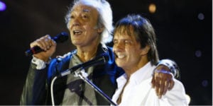 Erasmo Carlos e Roberto Carlos (Foto: Rafael França/Divulgação/TV Globo)