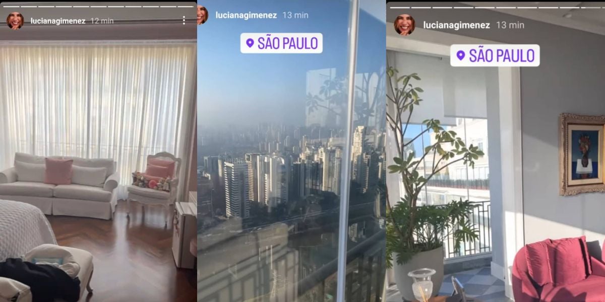 Luciana Gimenez mostra decoração de seu apartamento de luxo (reprodução: Instagram)