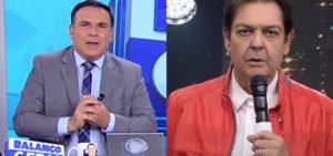 Gottino repercutiu desrespeito com Faustão durante o noticiário da Record- Foto: Montagem/TV Foco