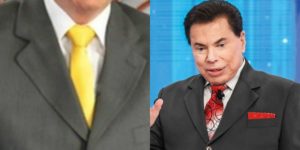 Silvio Santos se irrita com Nelson Rubens no Troféu Imprensa